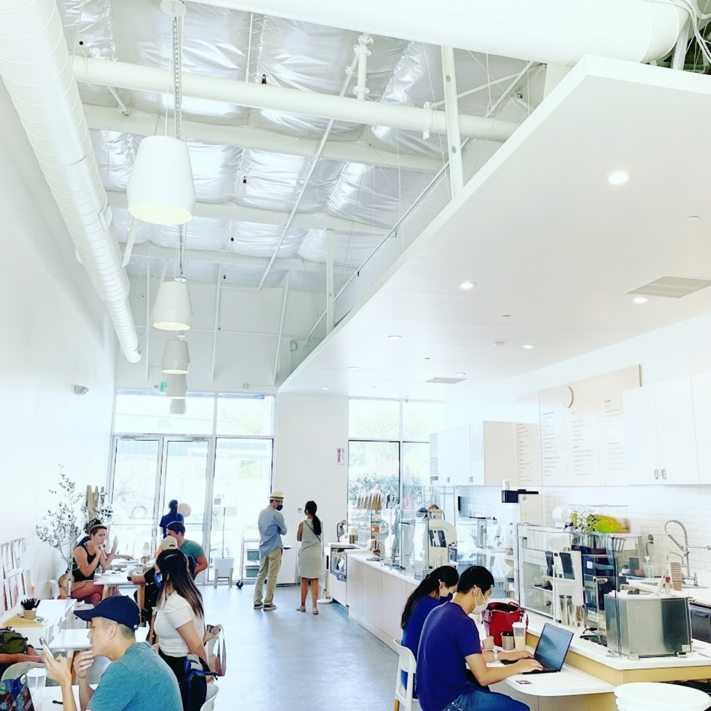 Coffee roasting equipment at Coffee & Water Lab